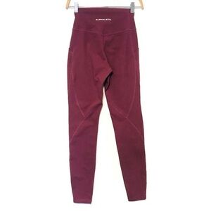 Alphalete Alphalux High Waisted pocket Leggings Subset Lilac purple pink Small